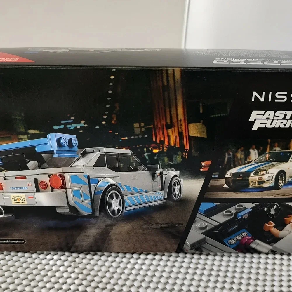 LEGO Speed Champions 76917 2 Fast 2 Furious Nissan Skyline GT-R (R34)